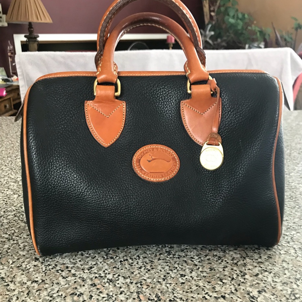 Rooney and Bourke classic leather satchel